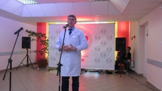 Приветственная речь главного врача УЗ «Брестская детской областной больницы» Сергея Васильевича Ковшика