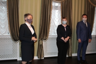 Представители Червенского ТЦСОН  
