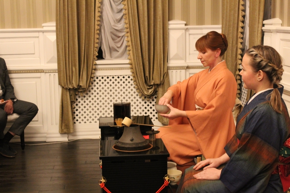 茶道デモンストレーション